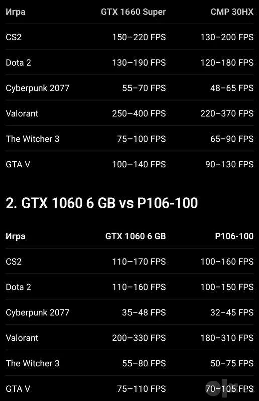 GTX 1660 Super + 1060 6GB (CMP30HX + P106-100) 3 GTX 1660 Super + 1060 6GB (CMP30HX + P106-100) 3