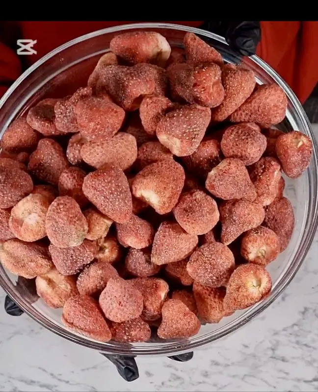 Сублимированная клубника, сушеная клубника, сухофрукты, сублимат — фото 4