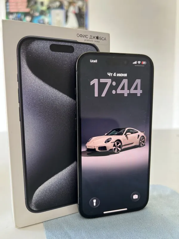 Iphone 15 pro radnoy holatda 81 emcost 128 xotirada