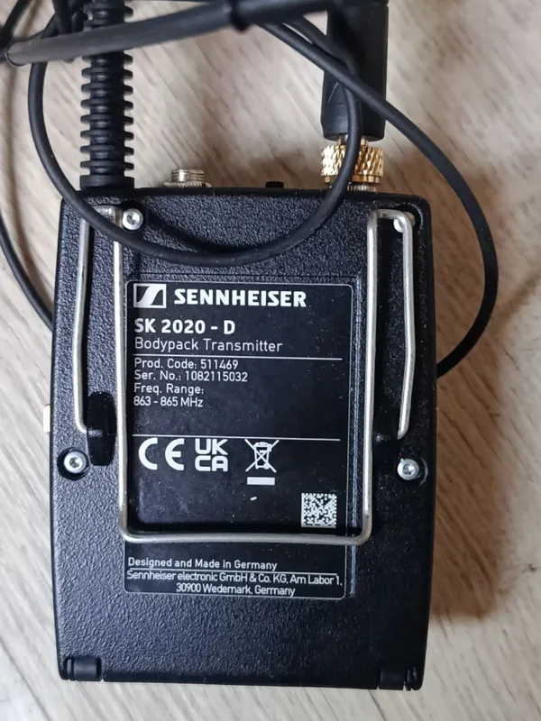 Продам Sennheiser SK 2020-D, цифровой поясной передатчик 5 Продам Sennheiser SK 2020-D, цифровой поясной передатчик 5