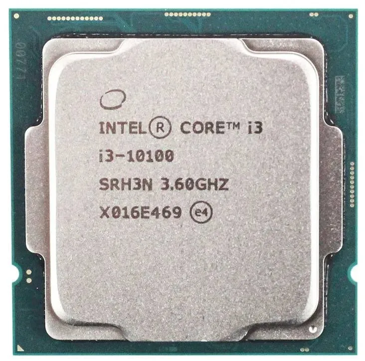 i3 10100 protsessor sotiladi 4/8 4.5 ghz