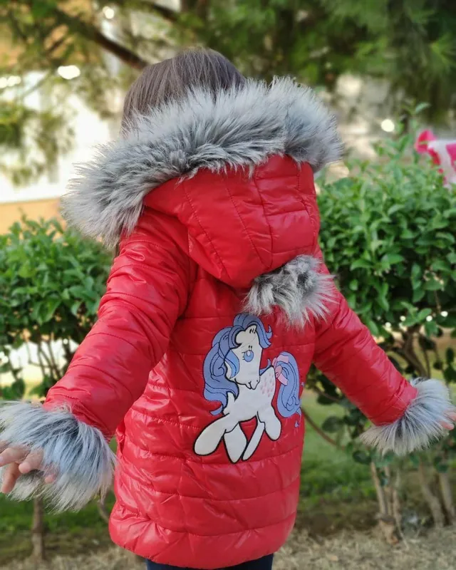 Qiz bola uchun 2/3 va 3/4 yoshga kurtka 1