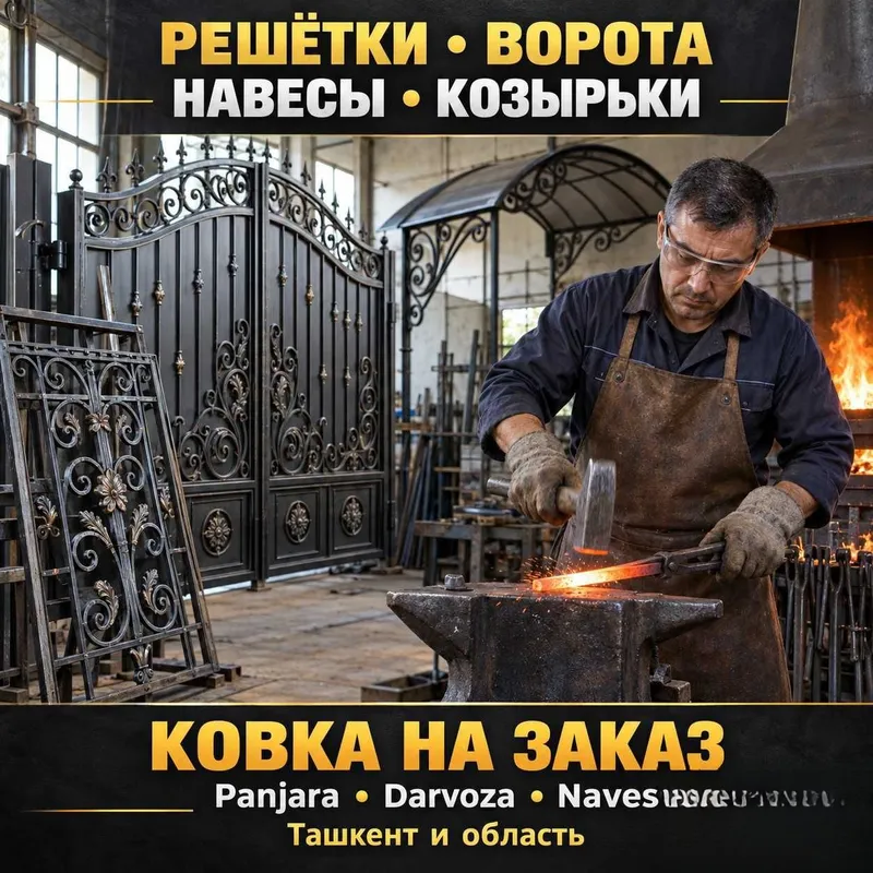 Решётки, ворота, навесы, козырьки — ковка Ташкент | Panjara, darvoza 1 Решётки, ворота, навесы, козырьки — ковка Ташкент | Panjara, darvoza 1