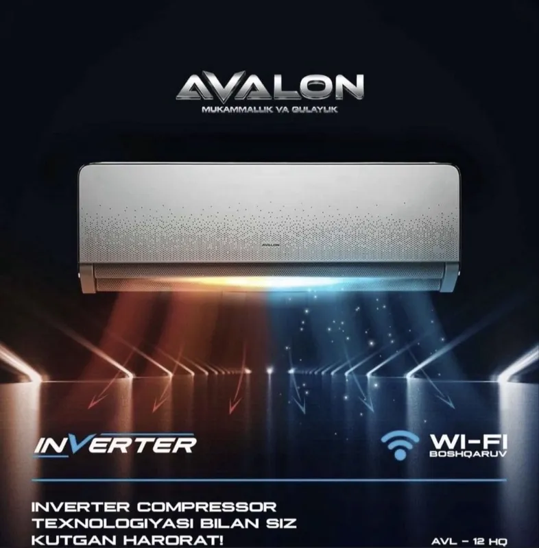 Скидка!!! Кондиционер Avalon-12 inverter/onoff доставка бесплатно