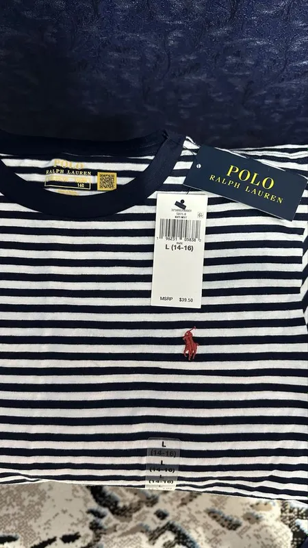 Футболки Raph Lauren и Tommy Hilfiger на 14-16 лет. — фото 3