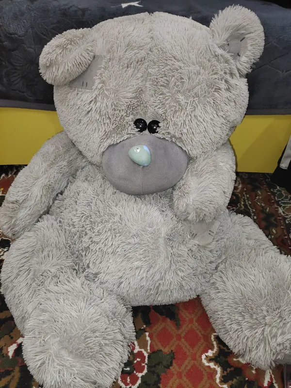 Мишка Teddy серый