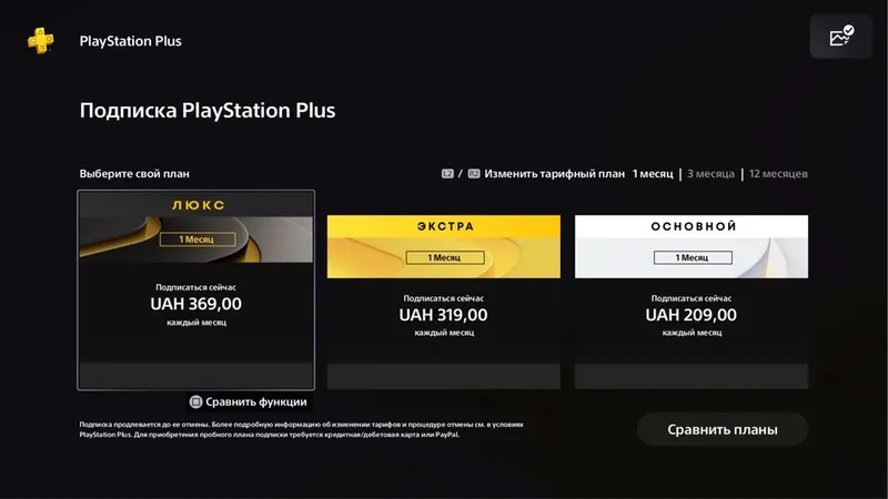 Подписки Ps Plus Ps4/5