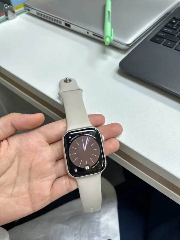 Iwatch 8, 45mm orginal karobka zaryadkasi bilan — фото 1