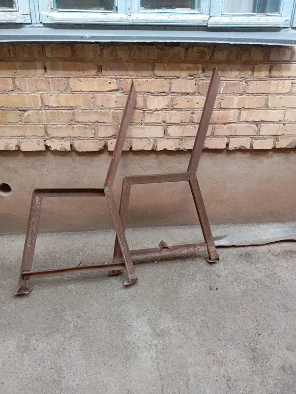 каркас металлический для  скамейки