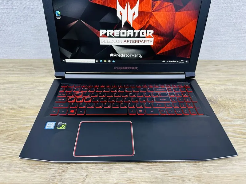 ACER Predator Core i7-8 Ядерный GTX1060-6 ГБ Видеокарта 4