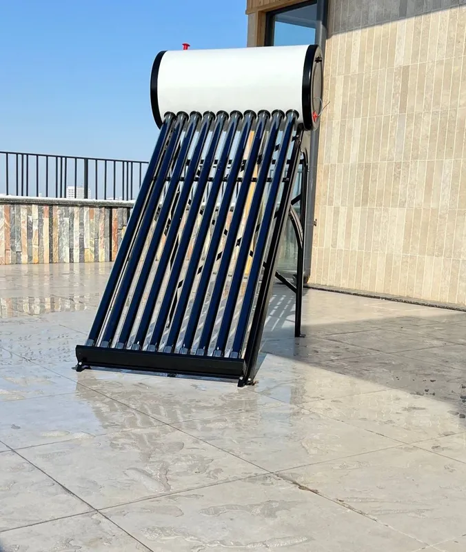 Солнечние водонагреватели разного типа
