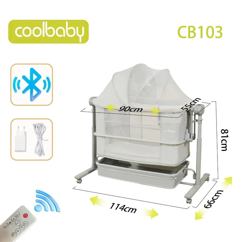 Coolbaby elektronniy belanchak, Детская электронная люлька кровать 4 Coolbaby elektronniy belanchak, Детская электронная люлька кровать 4