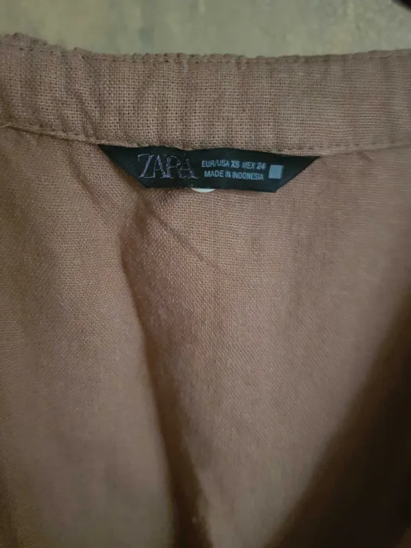 Блузка укороченная ZARA — фото 1