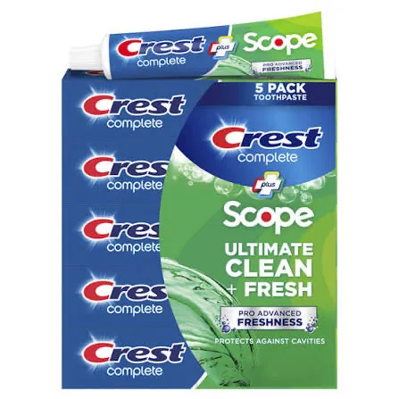 Crest Complete Plus Scope Ultimate Clean + Fresh Crest Complete Plus Scope Ultimate Clean + Fresh