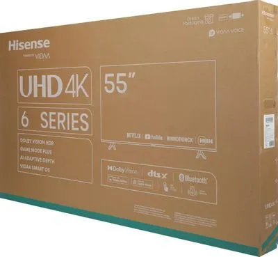 Телевизор Hisense 55A6Q UHD Smart 4K Доставка бесплатно — фото 2