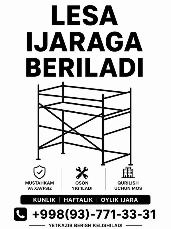 Lesa arendaga beriladi