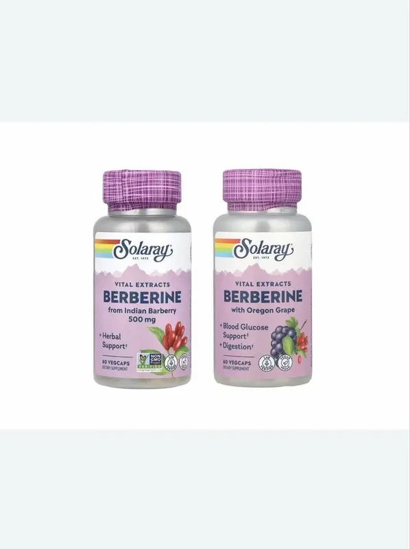 Solaray berberine 500mg / соларай берберин