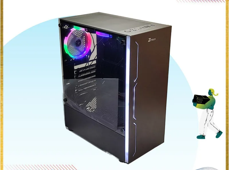ZTTECH RGB CASE LQ34 (3x RGB кулер) ZTTECH RGB CASE LQ34 (3x RGB кулер)