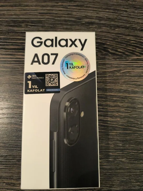 Продам новый, запечатанный Samsung A07 4/128