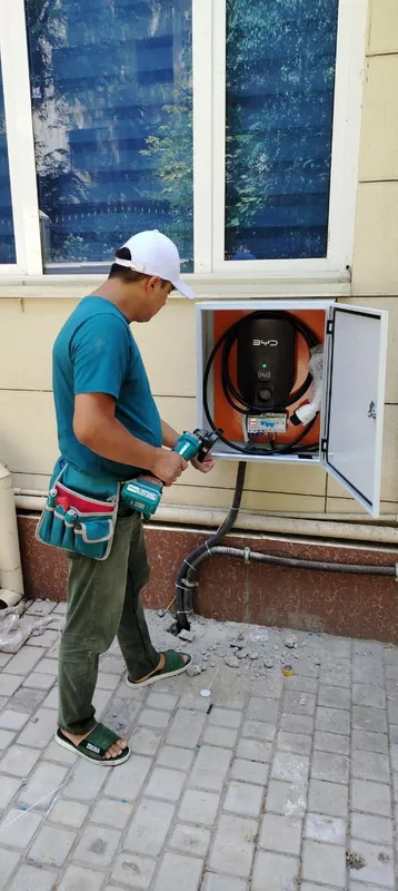 Установка зарядное устройство для Электромобилей. 7квт — фото 3
