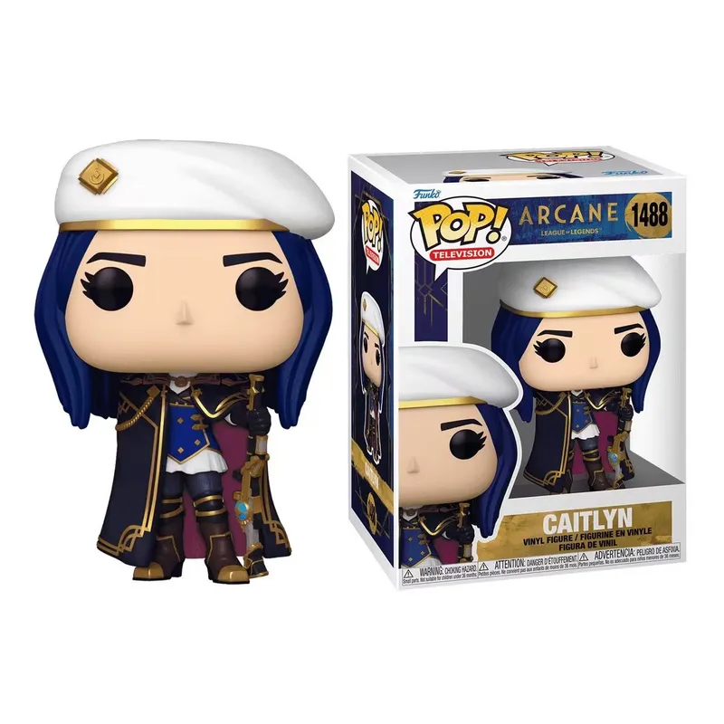 Funko POP Arcane / Фигурки аниме Jinx Gwen Caitlyn 2 Funko POP Arcane / Фигурки аниме Jinx Gwen Caitlyn 2
