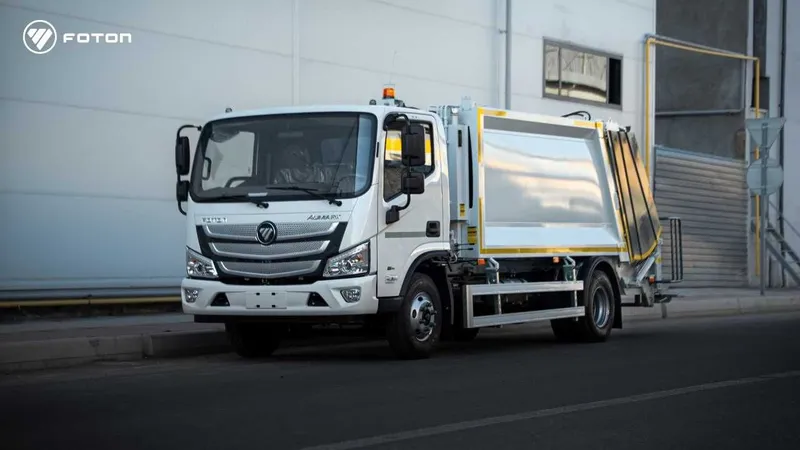 Foton Aumark Мусуровоз 5