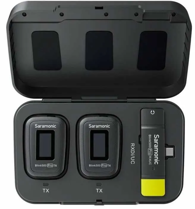 Микрофон Saramonic Blink500 Pro B6 — с индикатором — фото 3
