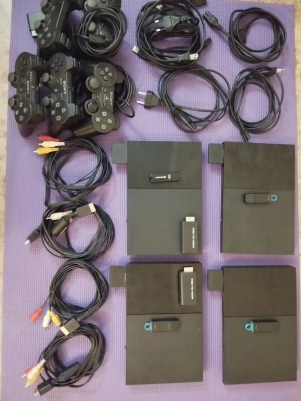 Игровая приставка Playstation 2 slim 9000x usb 64 GB 1