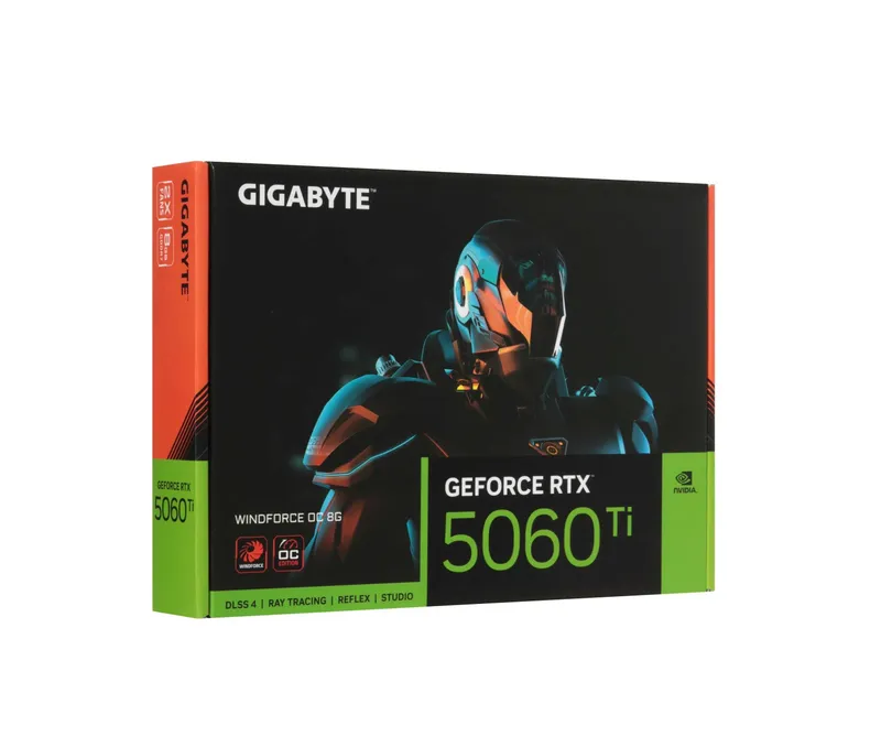 - Видеокарта Gigabyte RTX 5060 Ti WINDFORCE OC 8GB (GV-N506TWF2OC-8GD) 4