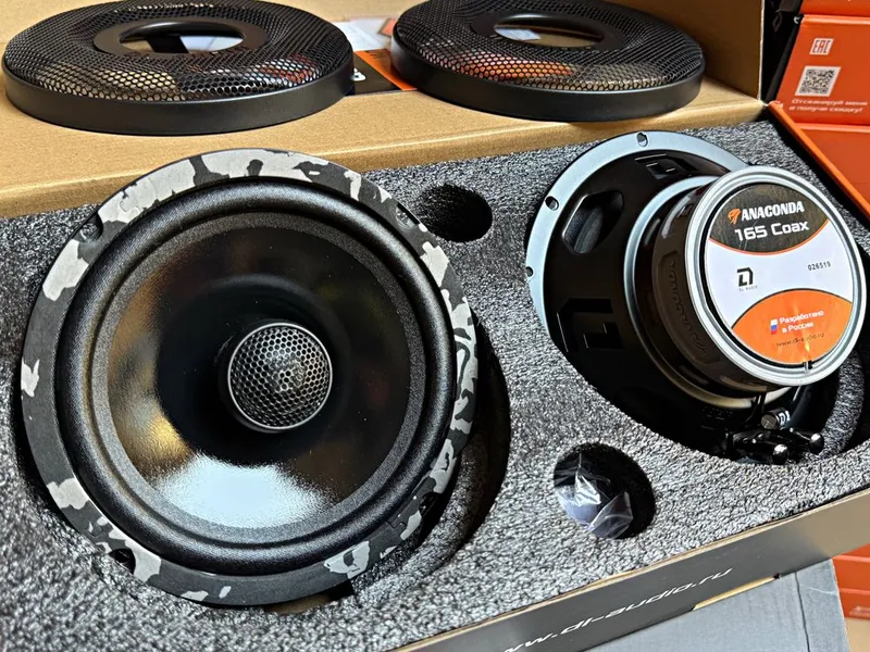 Коаксиальные колонки DL Audio Anaconda 165 coax(midbass16sm)(baracuda) Коаксиальные колонки DL Audio Anaconda 165 coax(midbass16sm)(baracuda)