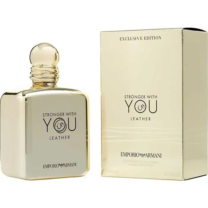 GIORGIO ARMANI stronger with you Leather - 100ml — фото 1
