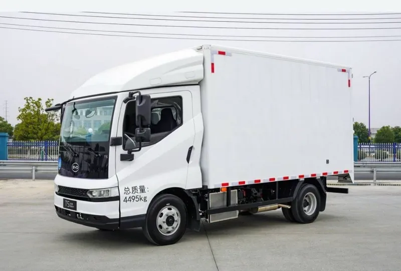 Byd T5 грузовая машина борт четыре на два — фото 1