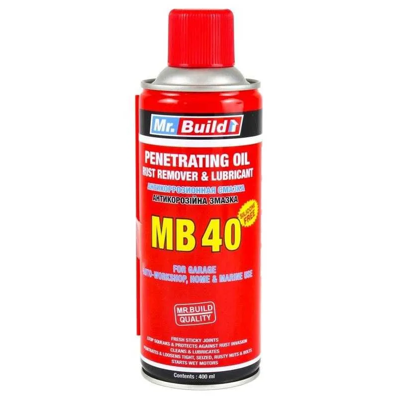 Смазка Mr.Build Антиржавчина MB40 из первых рук 1 Смазка Mr.Build Антиржавчина MB40 из первых рук 1