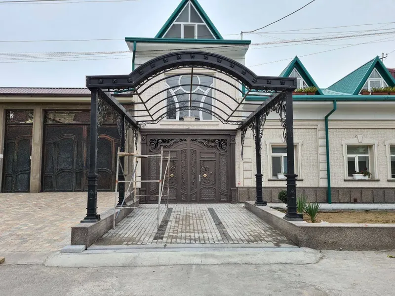 Навесы, решётки, металлические ворота премиум-класса — фото 3