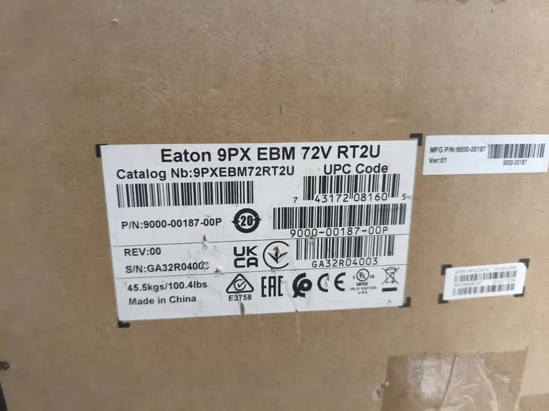 Модуль Расширения Батареи EATON 9PXEBM72RT2U 2 Модуль Расширения Батареи EATON 9PXEBM72RT2U 2