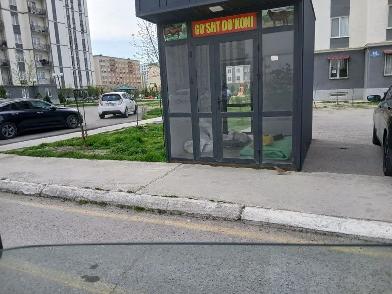 Будка для мясного магазина