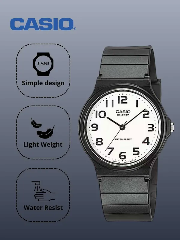 Casio MQ-24 – Мужские/унисекс часы с японским кварцевым механизмом 2 Casio MQ-24 – Мужские/унисекс часы с японским кварцевым механизмом 2