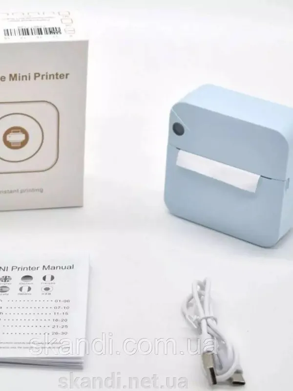 Portable Mini Printer (BT Instant Printing) Tezkor Portable Mini Printer (BT Instant Printing) Tezkor