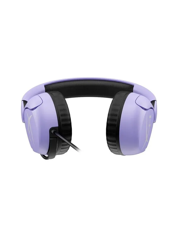 Игровые проводные наушники HyperX Cloud Mini, 1.2м, детские-подростковые, складывающиеся, с микрофоном, лаванда — фото 3