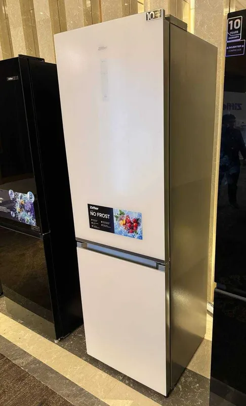 Холодильник Ziffler LRF-345BFWG Inverter No Frost 345 л — фото 2