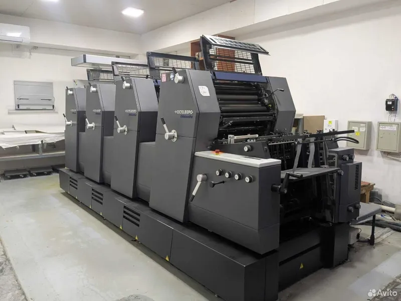 Продаётся офсетная машина Heidelberg GTO 52-4