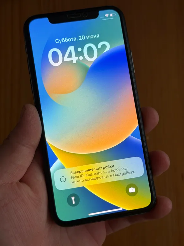 iPhone X, 256gb, чёрный. — фото 1