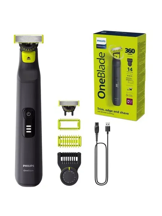 Триммер Philips QP6542/15 OneBlade 360 Pro — фото 1