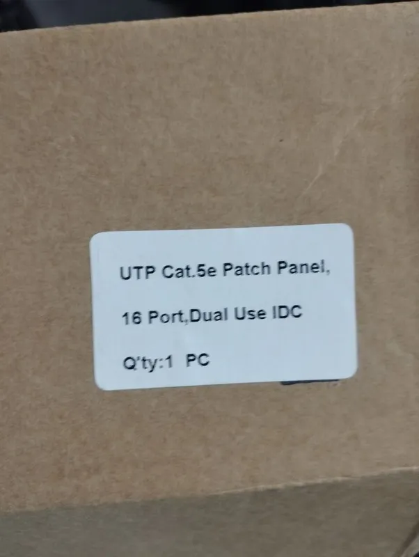 патч-панели UTP Cat5e