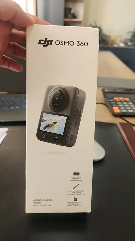 Dji osmo 360 ideal holatda