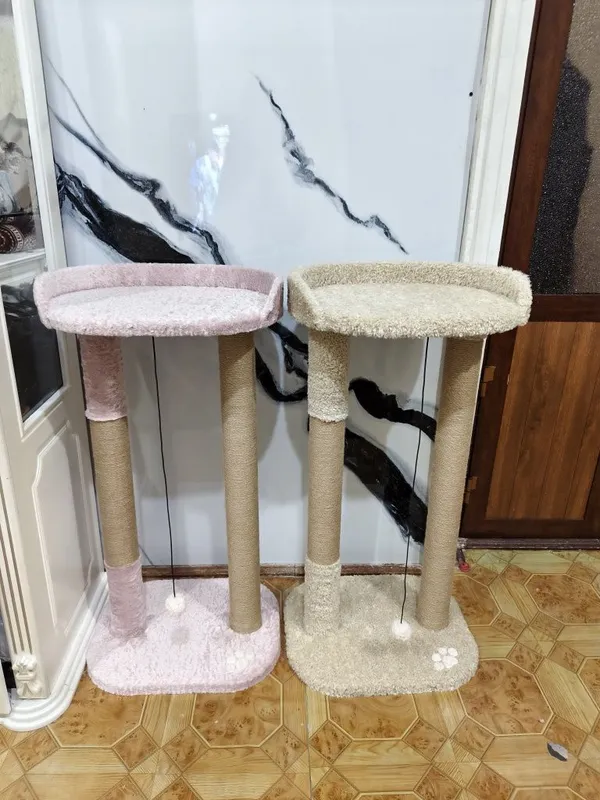 Когтеточка с лежанкой для кошек. Дом для кошек. Ассортимент есть — фото 3