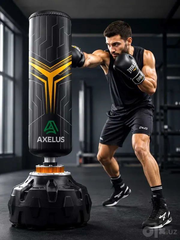 Mishok AXELUS boks qopi — 185 × 60 sm narxlar kilshilgan holda 7 Mishok AXELUS boks qopi — 185 × 60 sm narxlar kilshilgan holda 7