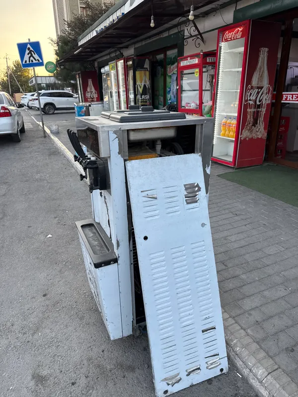 Muz qaymoq aparati frezer 2