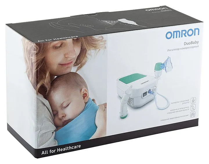 Ингалятор небулайзер Omron DuoBaby Ne-c301-e. Made in Italy — фото 1 Ингалятор небулайзер Omron DuoBaby Ne-c301-e. Made in Italy — фото 1