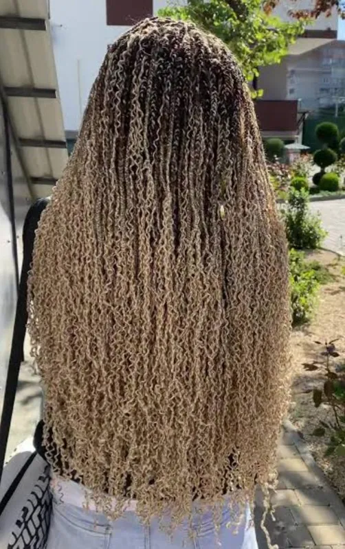 Nuqta usulida afro o‘rimlar (gofrli va to‘lqinli) o‘raman 5